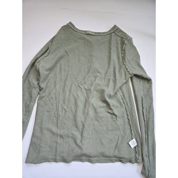 CP Shades Three Button Green Pullover Lightweight Sweater Size Large USA - Picture 3 of 12